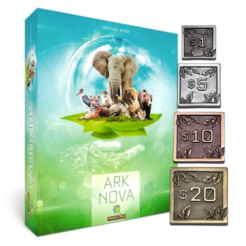 Ark Nova Metal Coins
