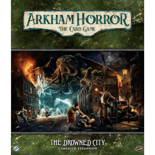 Arkham Horror The Card Game The Drowned City Campaign Expansion