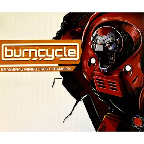Burncycle Bot and Guard BrassMag Figures Series 2