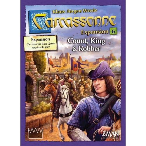 Carcassonne 6 Count, King and Robber