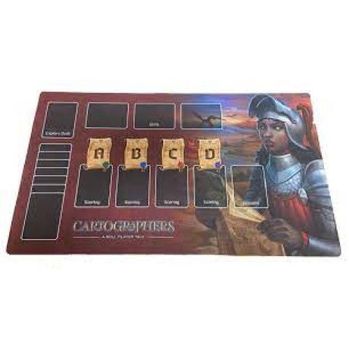 Cartographers Heroes Playmat Blue