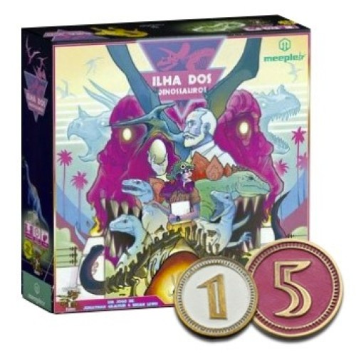 Duelosaur Island Metal Coins