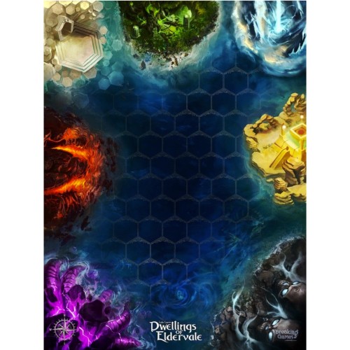 Dwellings of Eldervale Playmat
