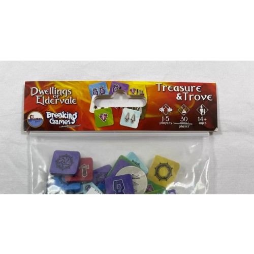 Dwellings of Eldervale Wooden Tokens