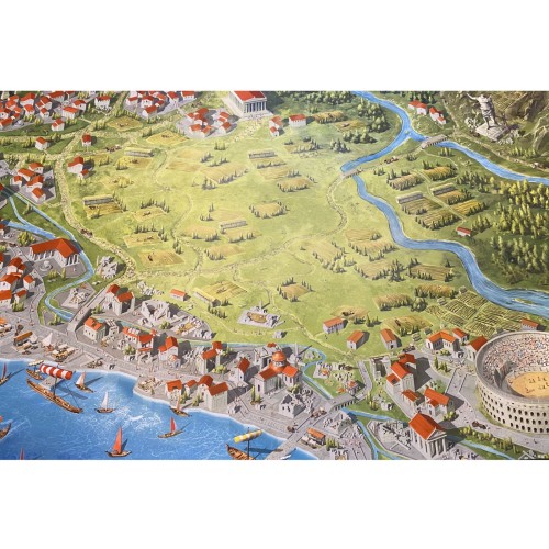 Foundations of Rome Gameplay Playmat