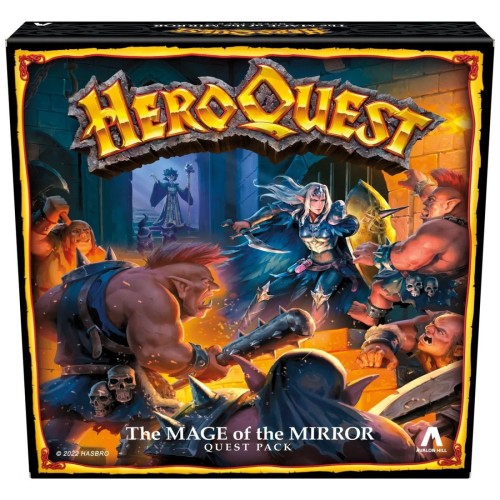 HeroQuest The Mage Of The Mirror Quest Pack