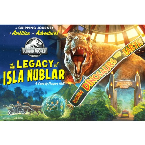 Jurassic World The Legacy of Isla Nublar Kickstarter Edition