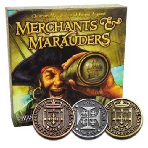 Merchants & Marauders Metal Coins