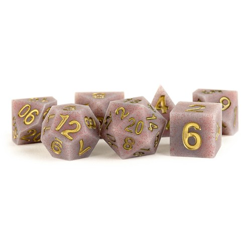 Metallic Dice Games - Volcanic Soot