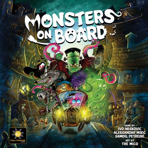 Monsters on Board Deluxe with Monster Mixer