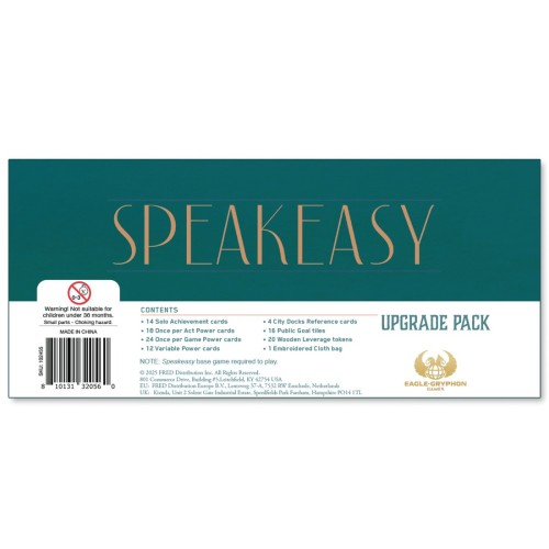 Speakeasy Kickstarter Edition + Upgrade Pack