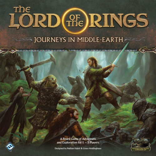 The Lord of the Rings Journeys in Middle-Earth Board Game