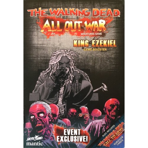 The Walking Dead All Out War King Ezekiel Booster