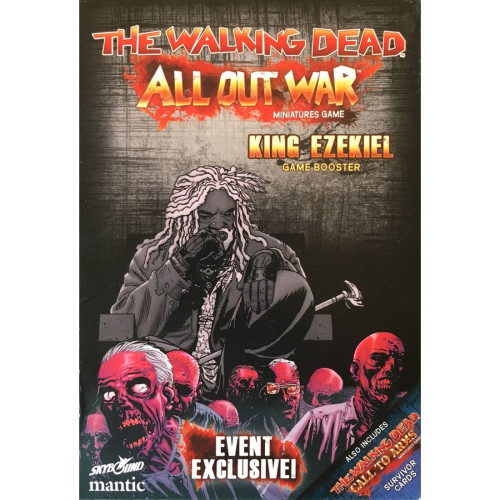 The Walking Dead All Out War King Ezekiel Booster