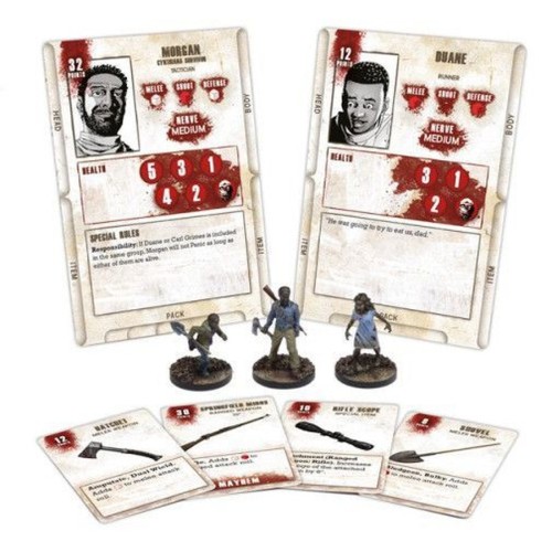 The Walking Dead All Out War Morgan Booster