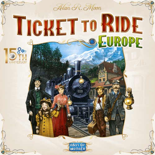 Ticket To Ride Europe 15th Anniversary Collector's Edition