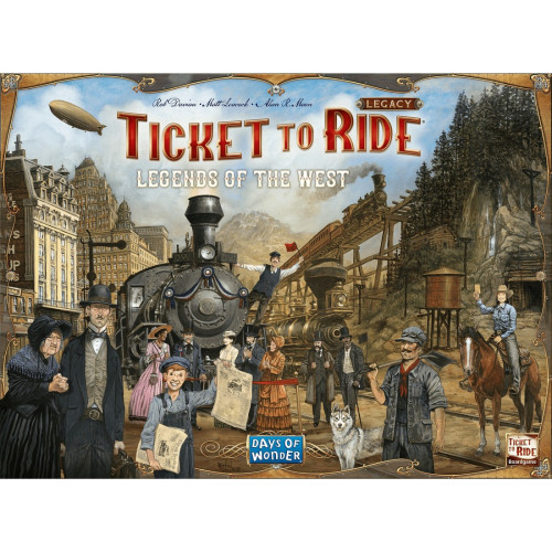 Ticket to Ride Legacy Legends of the West