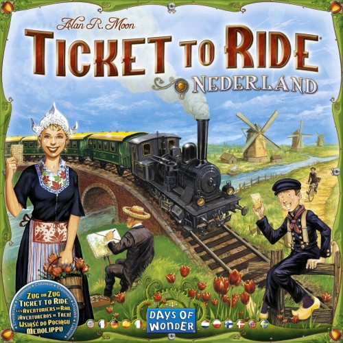 Ticket To Ride Map Colletion 4 Nederlands