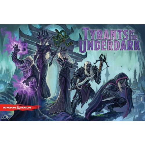 Tyrants of the Underdark Boardgame (2021) Dungeons & Dragons