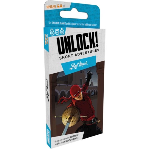 Unlock! Short 7 Red Mask
