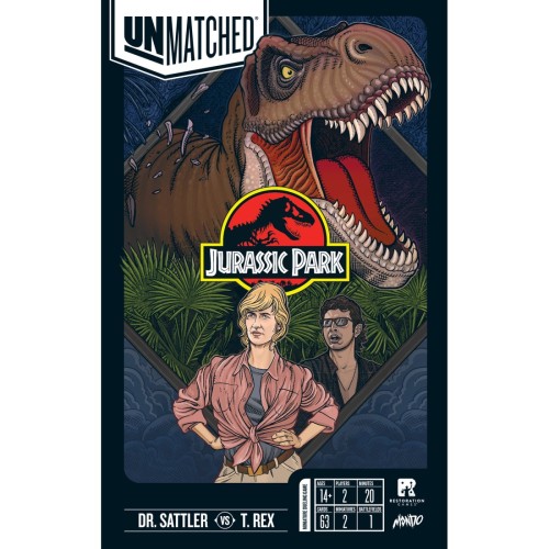 Unmatched Jurassic Park Dr Sattler vs T Rex